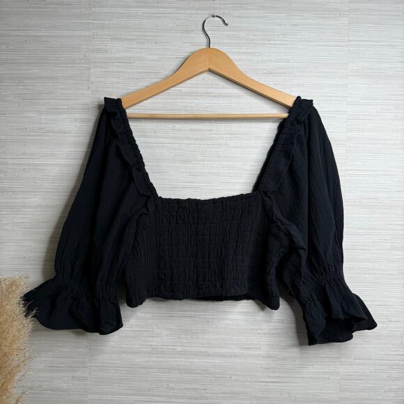 Free People pants set co-ord matching set pants and top cotton two-piece Large - Picture 5 of 10